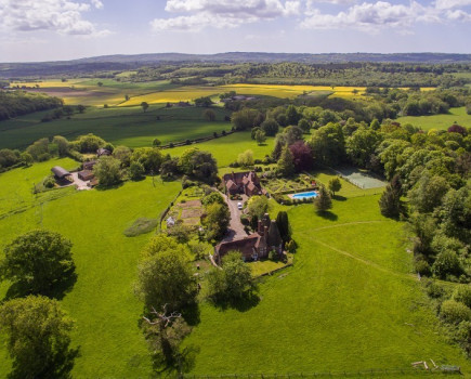 Listed house with farmland