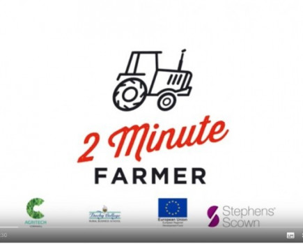 ‘2 Minute Farmer’ project to help farmers tackle big issues