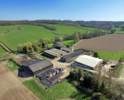 Livestock farm in idyllic location