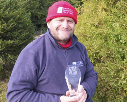 Christmas Tree farmer wins regional business award