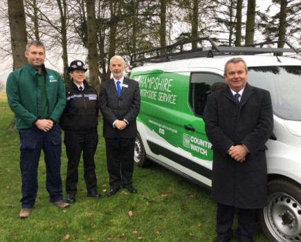 Hampshire countryside staff partner with police to tackle rural crime