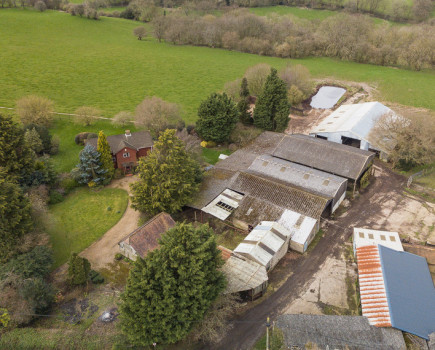 North Downs smallholding with planning