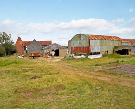 Traditional grass farm