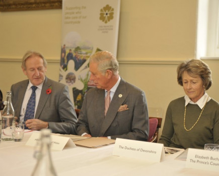 HRH The Prince of Wales gives hope to Britain’s hard pressed farmers