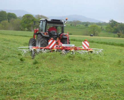 Wilt rapidly to reduce dry matter losses from silage