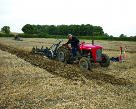 The straightest furrow in Warwickshire