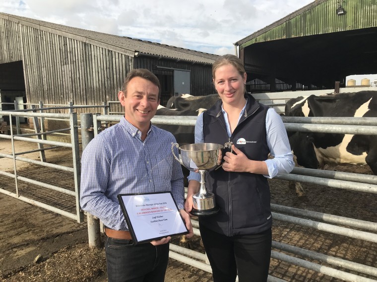 Award success for Oxfordshire farm manager