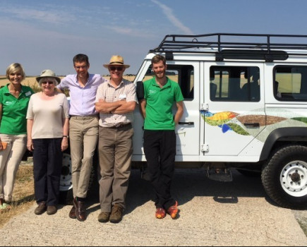 South Downs welcomes National Park review team