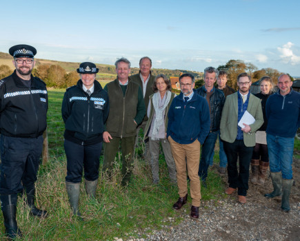 Sussex Police talk rural crime with farmers and landowners