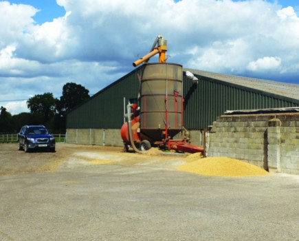 Harvest record for Berkshire farm