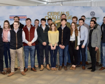 Students tackle spring cropping Cereals Challenge