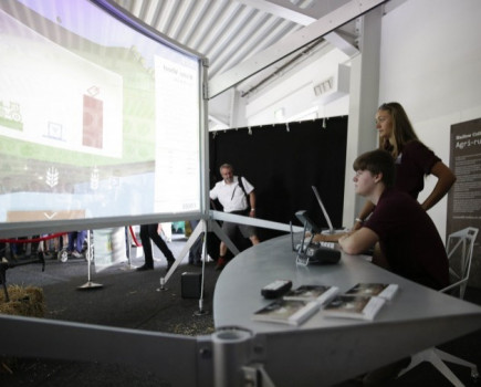 Looking in Hadlow College’s futuristic prototype