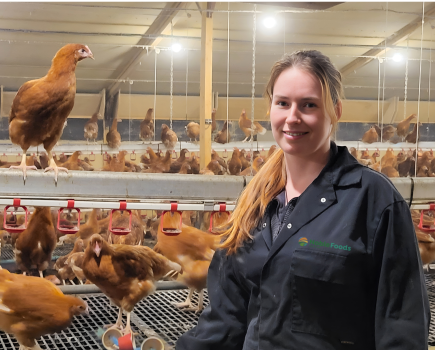 Supporting young women in poultry